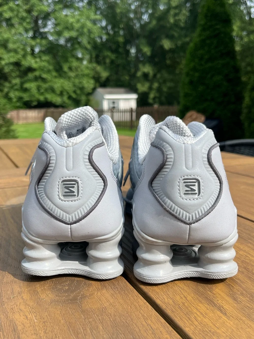 Nike Shox TL Silver/White Men’s 9.5 • Like New